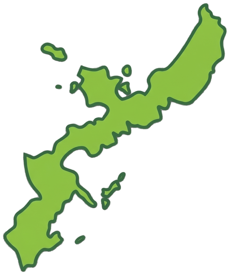 沖縄本島の地図
